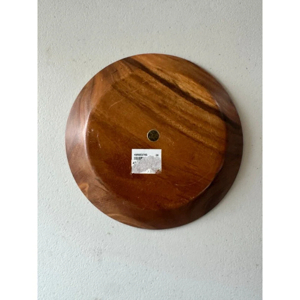 Hawaiian Island Life Tropical Flowers Wooden Trivet Hot Pad